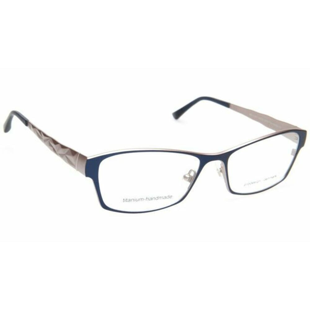 NWOT Auth PRODESIGN DENMARK 5327 c.3431 Blue Grey Corrugated Eyeglasses Frames